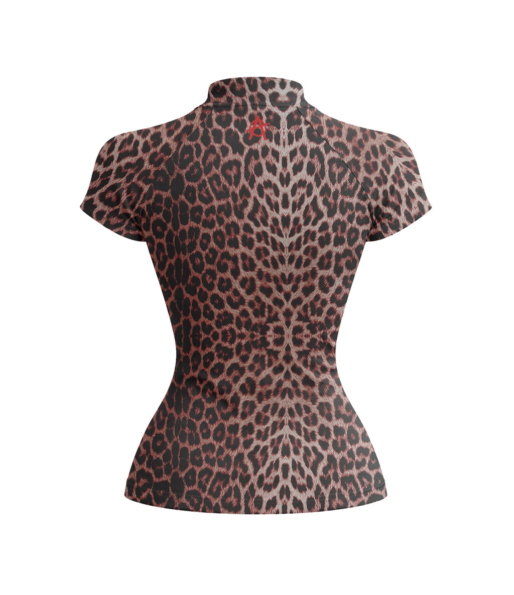 WAR LEO PRINT BODY SUIT
