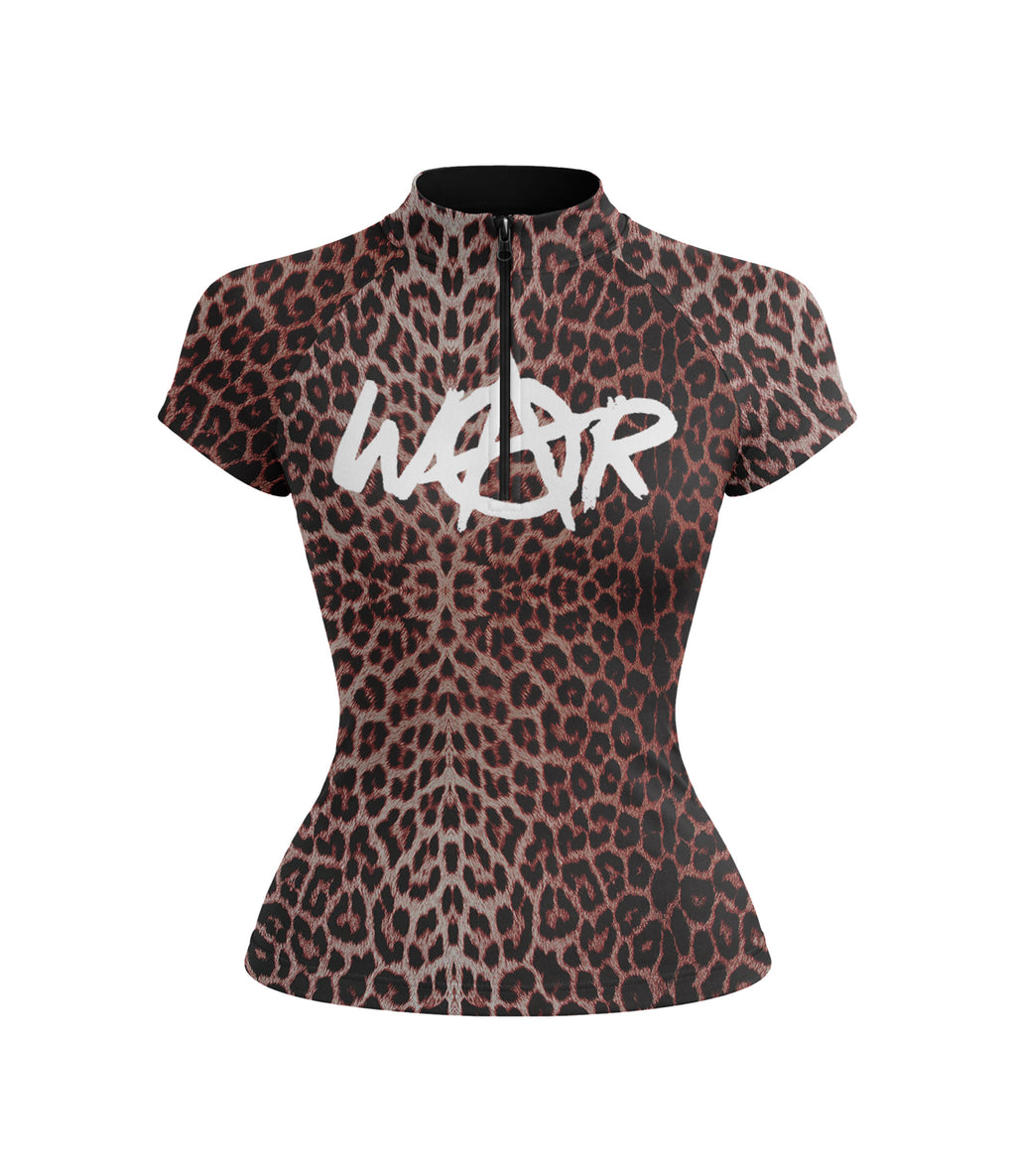 WAR LEO PRINT BODY SUIT