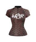 WAR LEO PRINT BODY SUIT